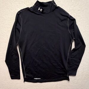 NIKE Women's ColdGear Mock Turtleneck Fitted Size Medium FW10